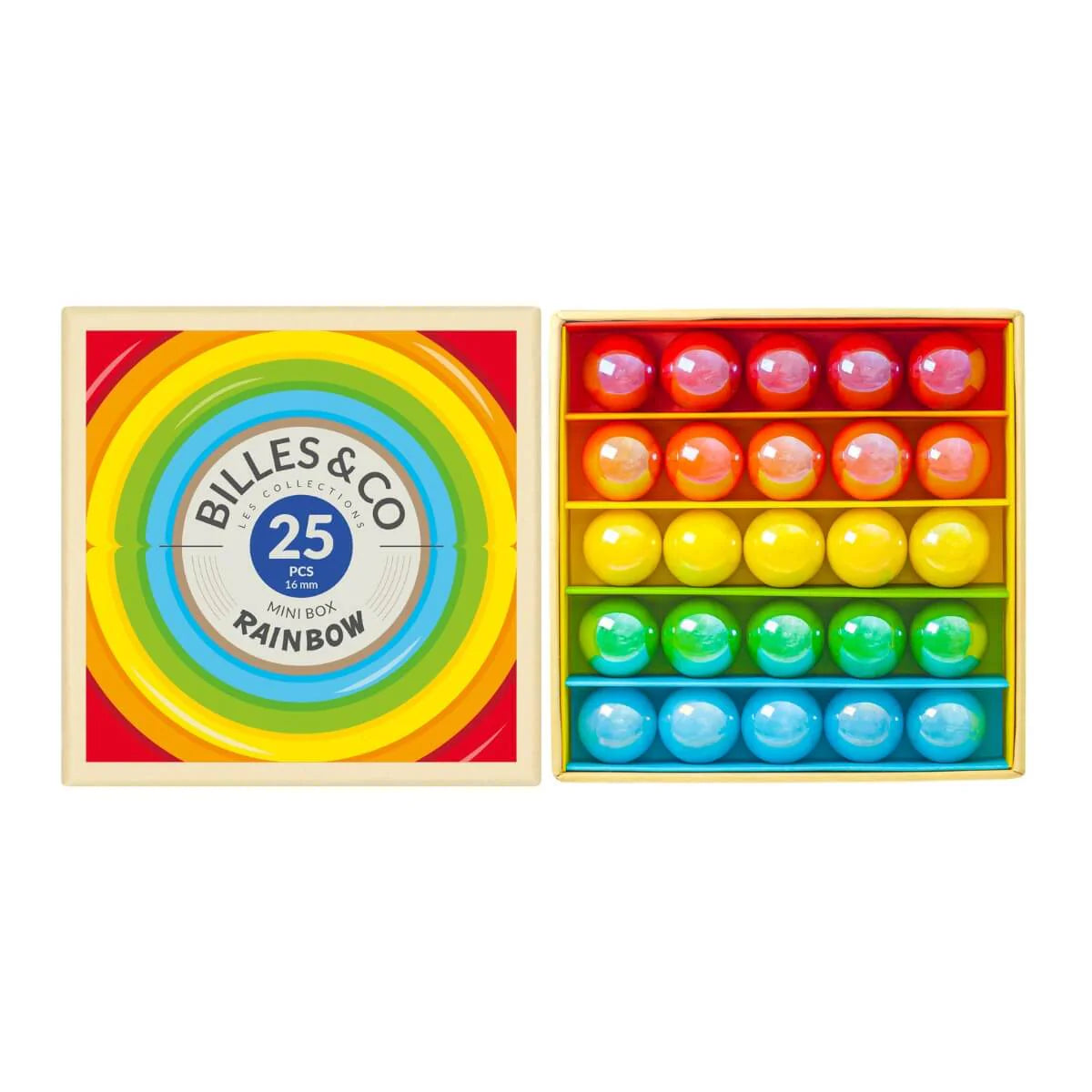 Billes & Co Marble Treasure Mini Box - Rainbow Small