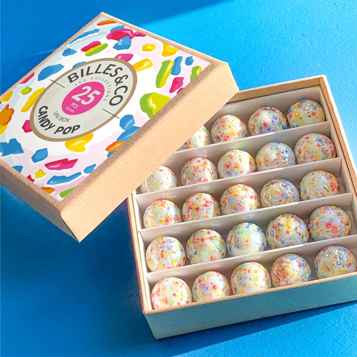 Billes & Co Marble Treasure Uni Box - Candy Pop Small