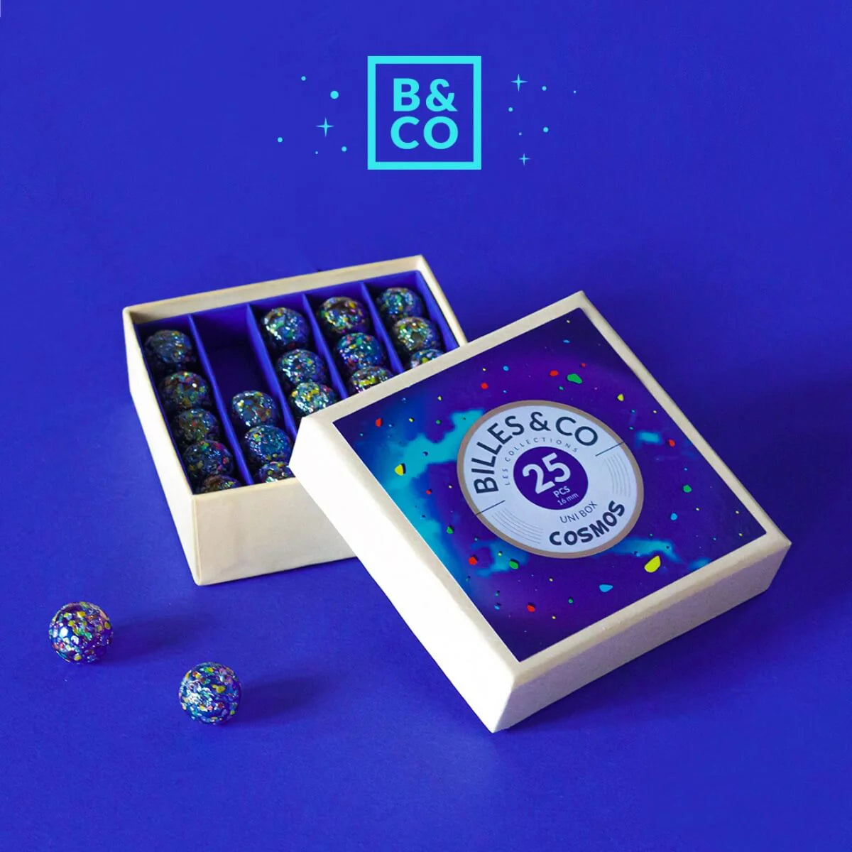 Billes & Co Marble Treasure Uni Box - Cosmos, Small