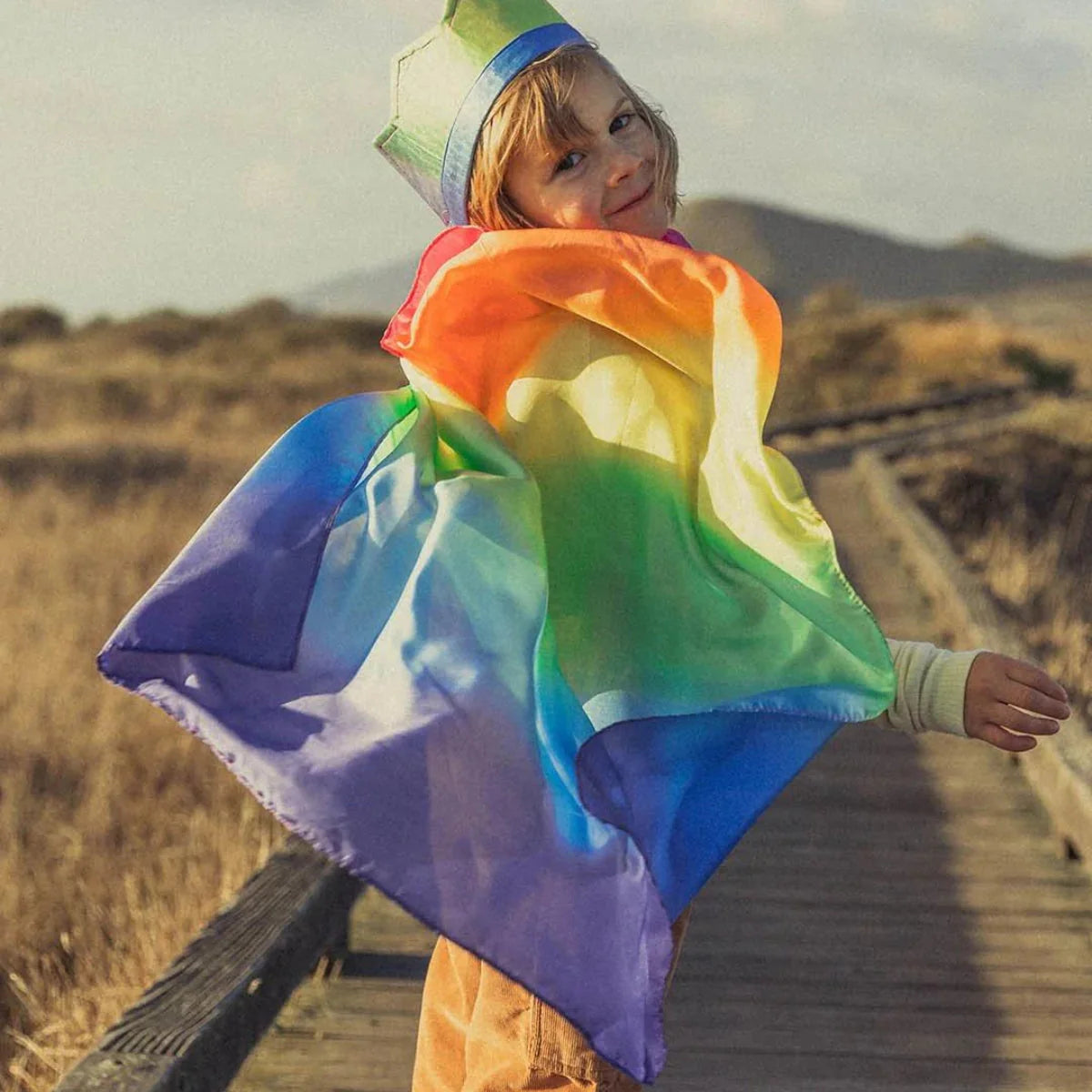 Sarah's Silks Cape Rainbow