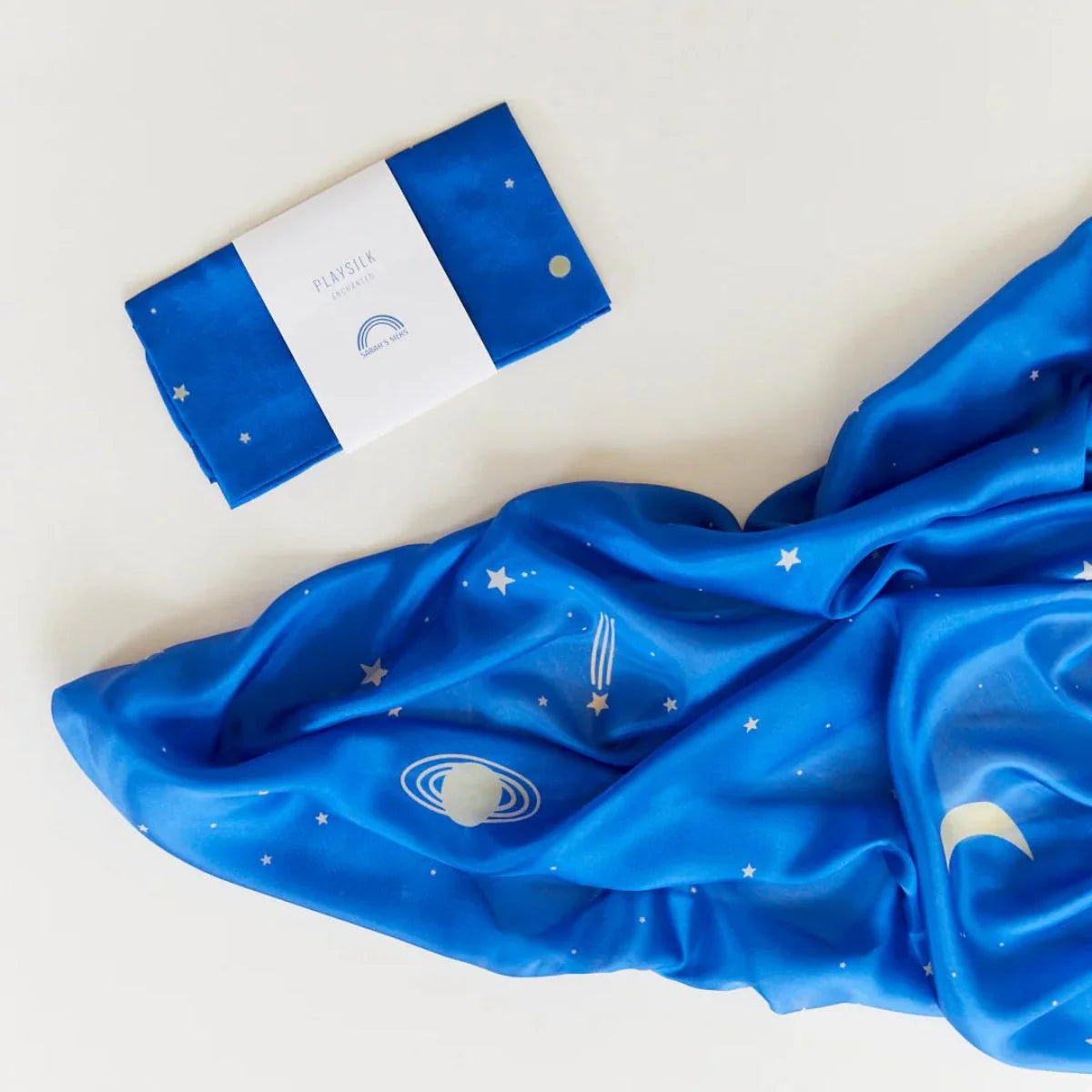 Sarah&#39;s Silks Enchanted Playsilks standard size starry night