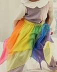 Sarah's Silks Fairy Skirt rainbow yellow