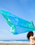 Sarah's Silks Giant Enchanted Playsilks sea