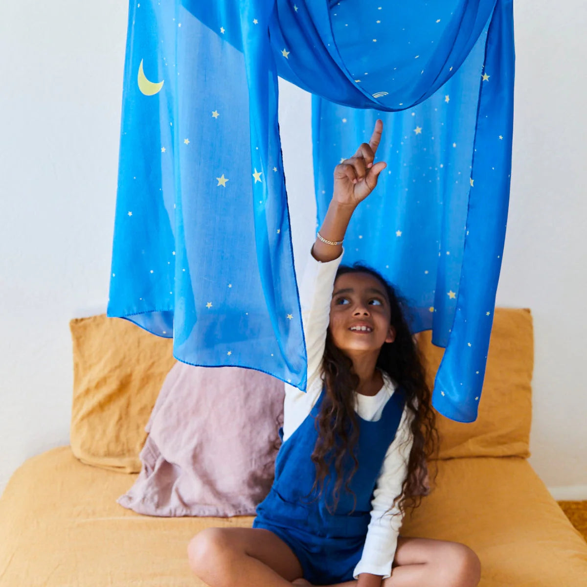 Sarah&#39;s Silks Giant Enchanted Playsilks starry night