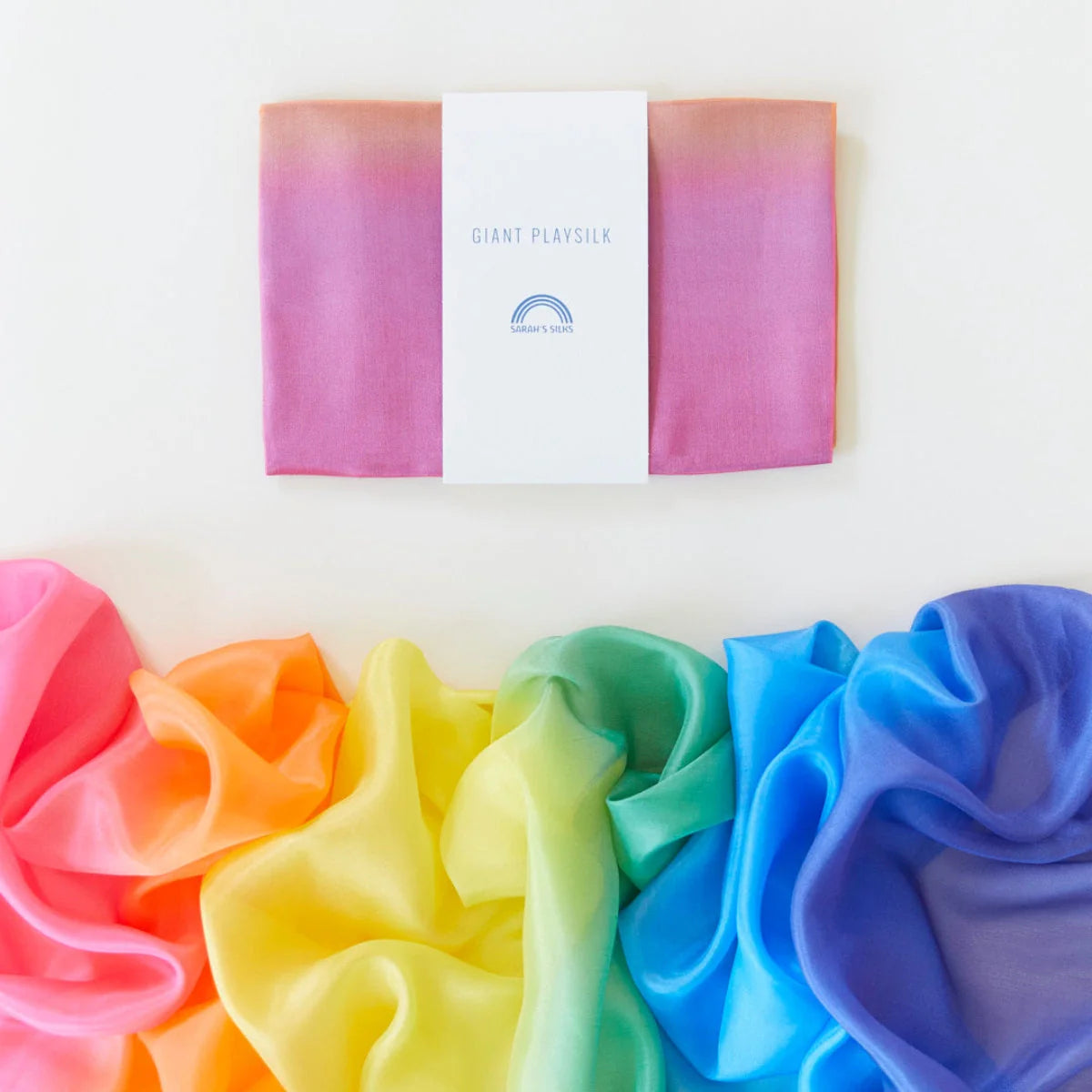 Sarah's Silks Giant Enchanted Playsilks Rainbow