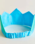 Sarah's Silks Reversible Crown Sea