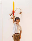 Sarah's Silks Soft  Sword Red Golden Blade