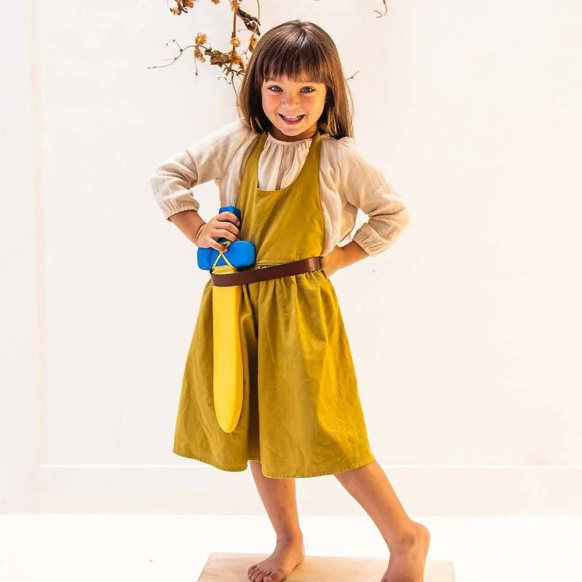 Sarah&#39;s Silks Soft  Sword Blue Golden Blade