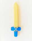 Sarah's Silks Soft  Sword Blue Golden Blade