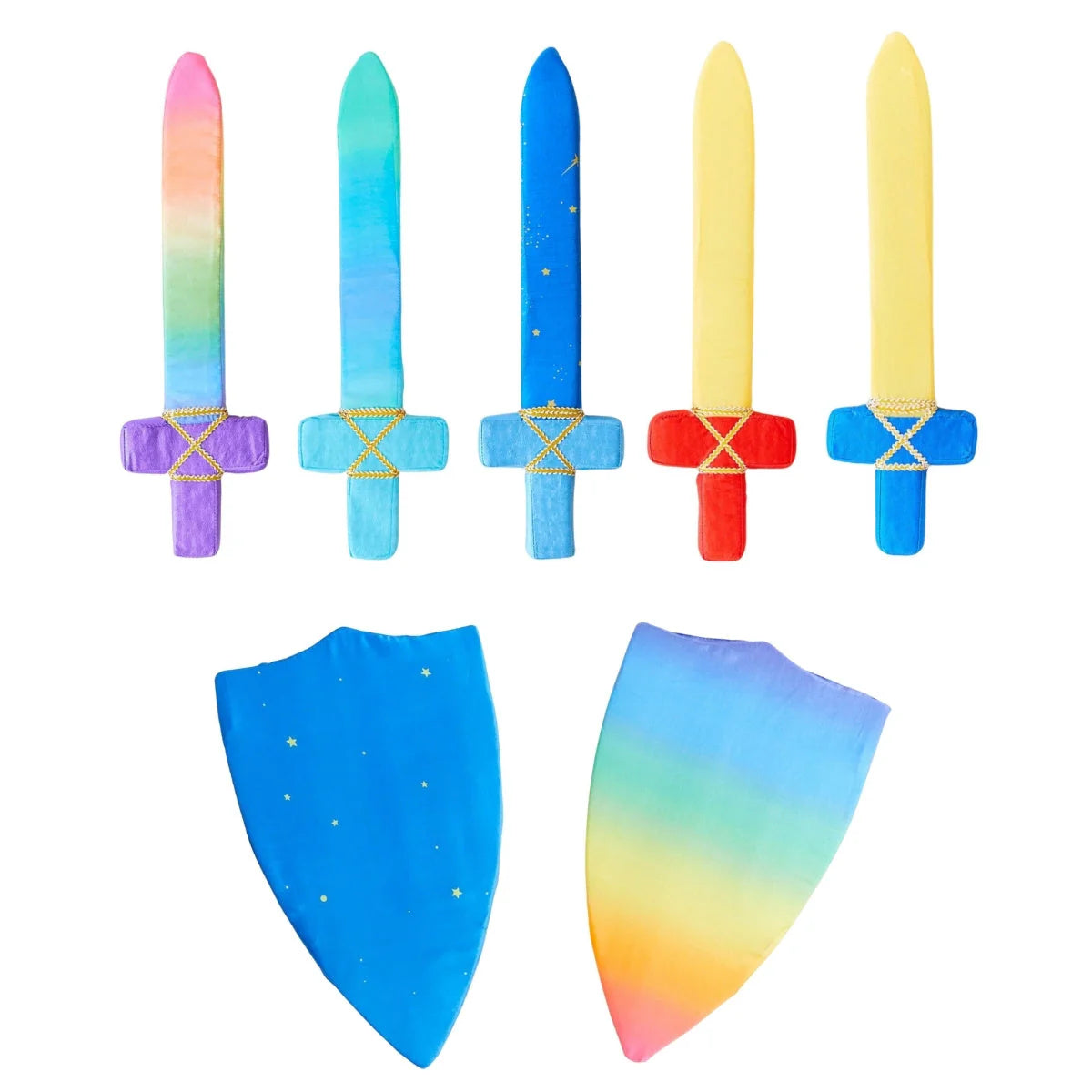 Sarah's Silks Soft Sword & Shields