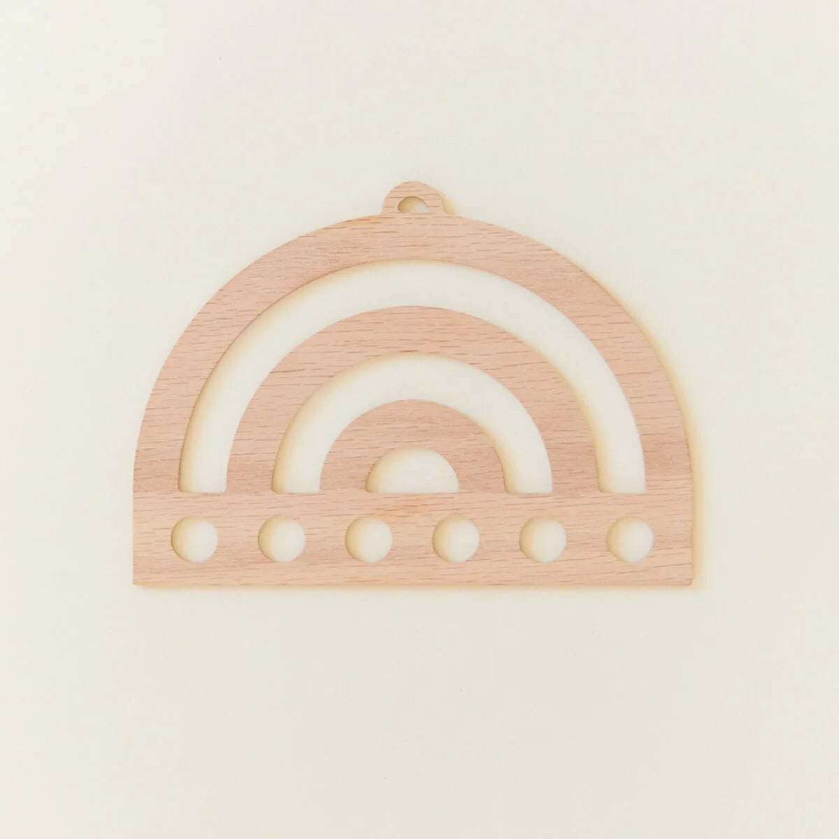 Sarah&#39;s Silks Wooden Playsilk Display small rainbow