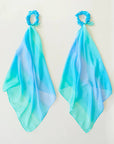 Sarah's Silks Wrist Streamers Sea Blue