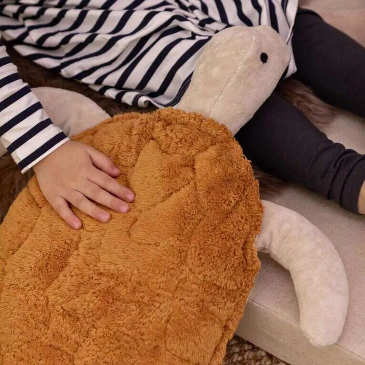 SENGER Cuddly Animal - Turtle Large Rust – Little Junior Co