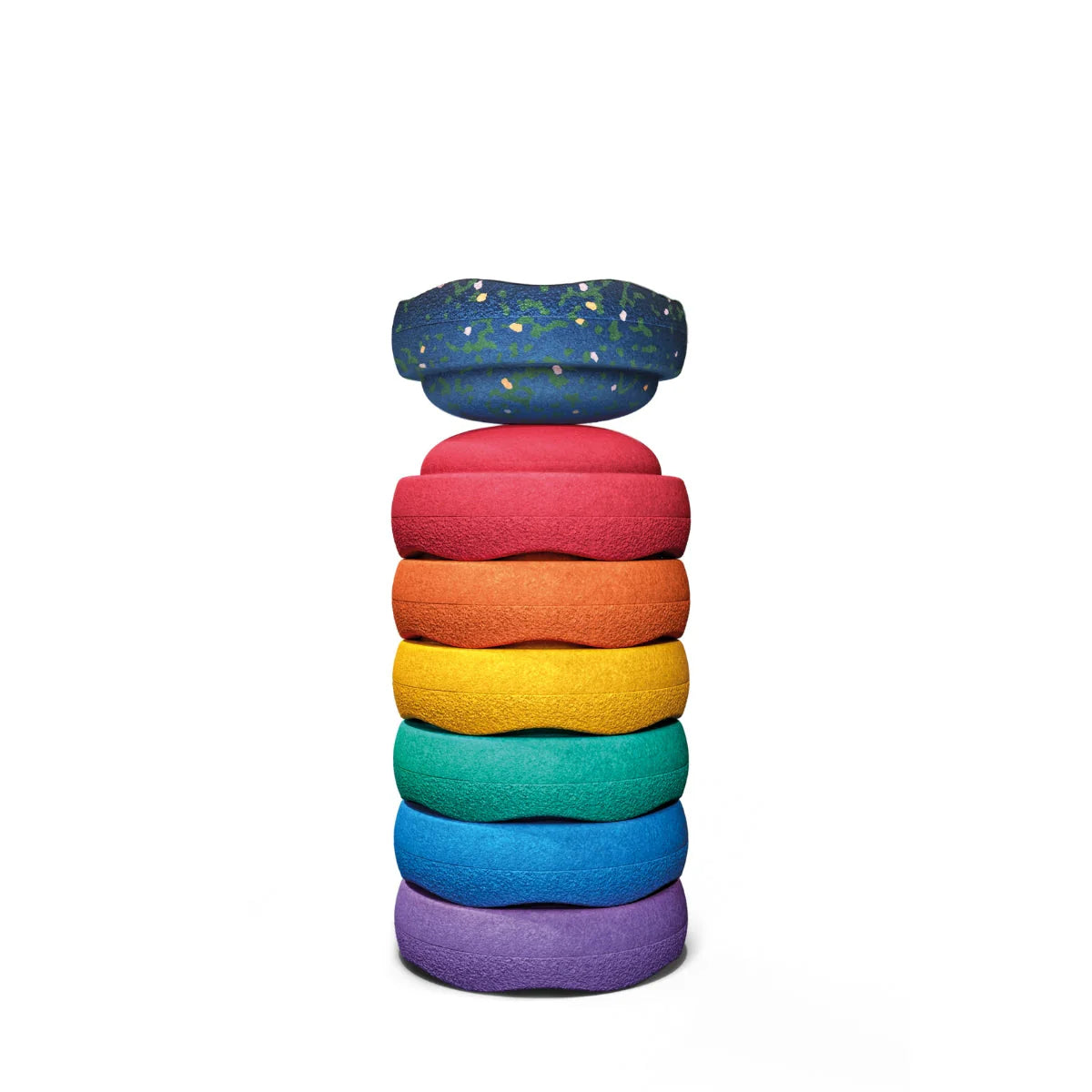 Stapelstein® EASTER PROMO Rainbow Classic Mini 6 + Mini Pond