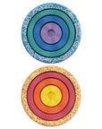 Stapelstein Balance Stepping Stones Original Inside Combination Set of 8 Rainbow Classic