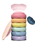 Stapelstein® EASTER PROMO Rainbow Pastel 7 + Petal Board + Mini Pond - Online, Australia