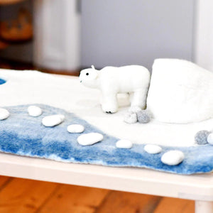 Tara Treasures Large Arctic Antarctic Polar Play Mat Playscape