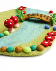 Tara Treasures Fairy River and Bridge Play Mat Playscape