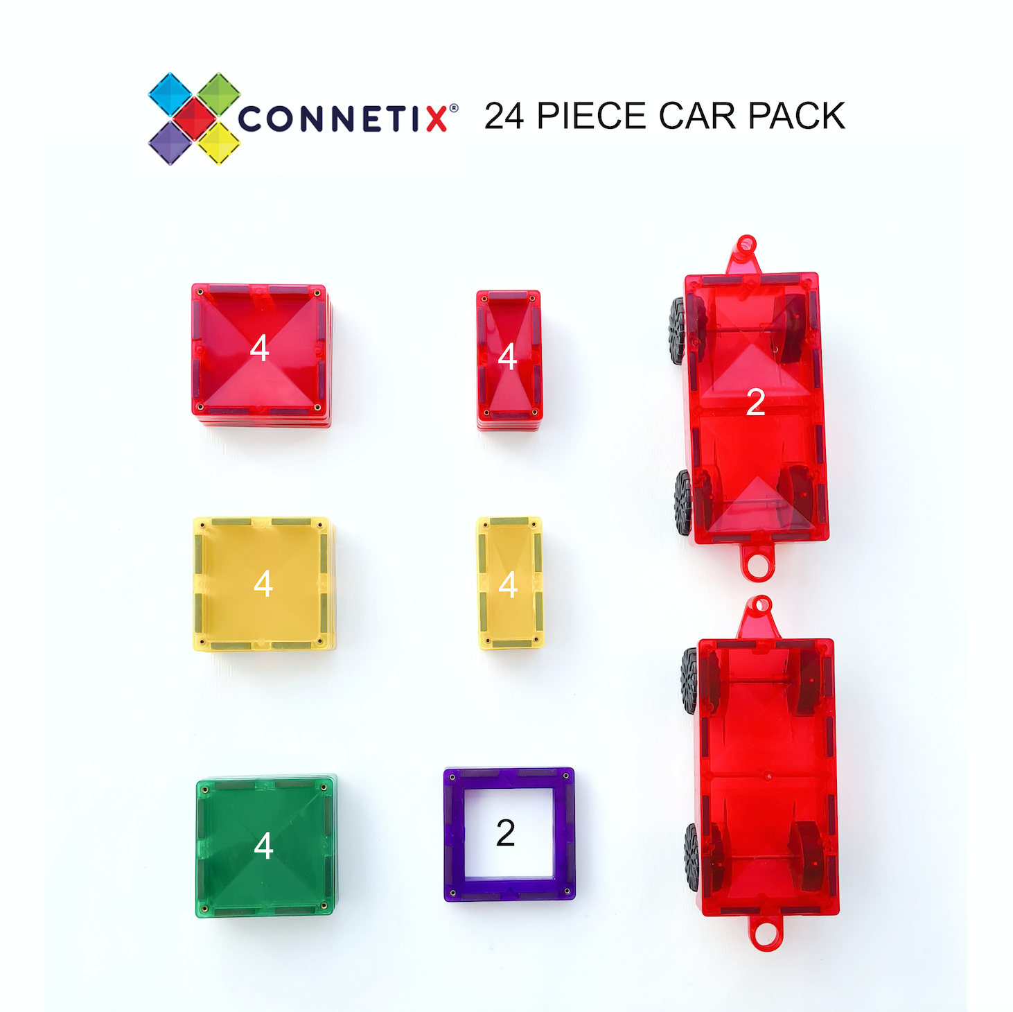 Connetix Motion Pack Car 24