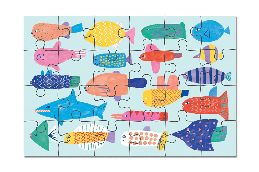 24 Piece Kids Puzzle Rainbow Reef
