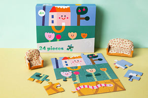 24 Piece Kids Puzzle Under the Garden