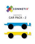 Connetix Magnetic Tiles Rainbow Car Pack 2 pc