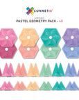 Connetix Tiles 40pc Pastel Geometry Pack