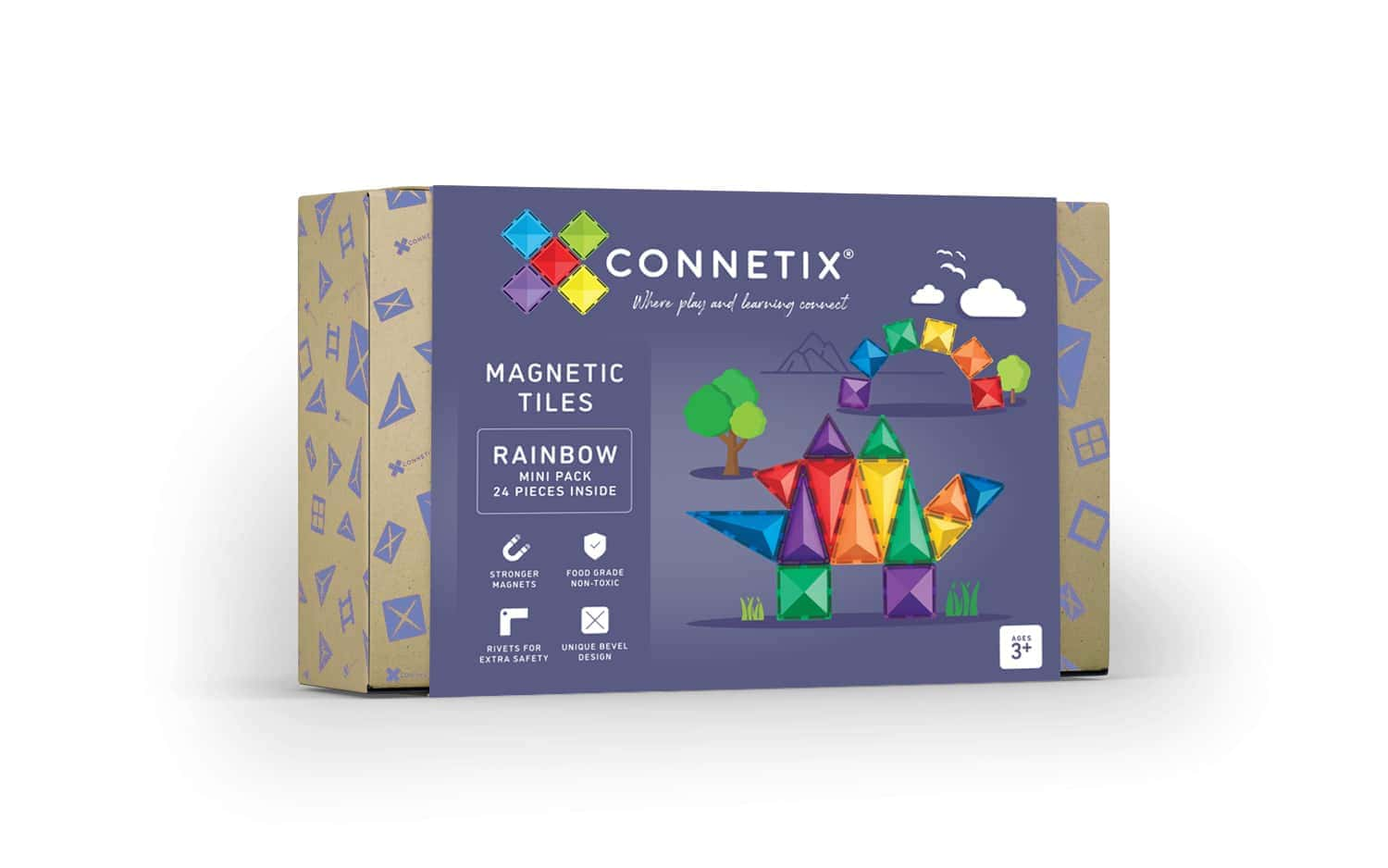 Connetix Tiles Rainbow Mini Pack