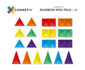 Connetix Tiles Rainbow Mini Pack