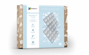 Connetix Magnetic Tiles 2 Piece Clear Base Plate Pack