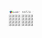 Load image into Gallery viewer, Connetix Magnetic Tiles 2 Piece Clear Base Plate Pack

