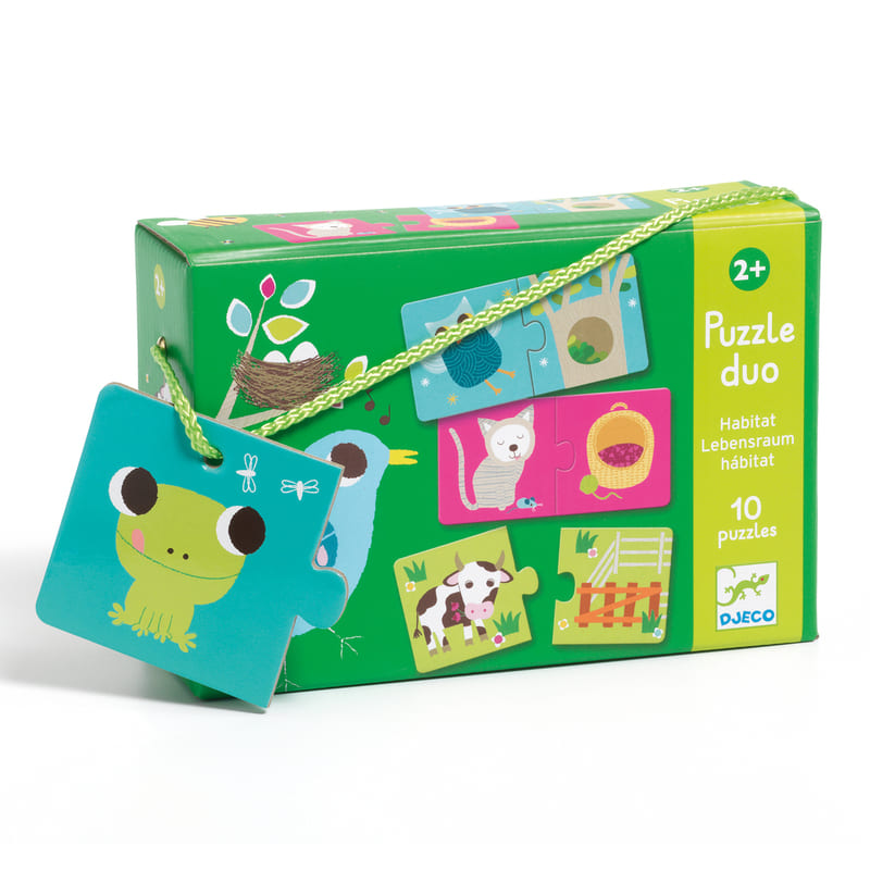 Dejco Duo Habitat Set Puzzle 20pc