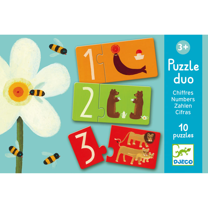 Dejco Duo Numbers Puzzle 20pc