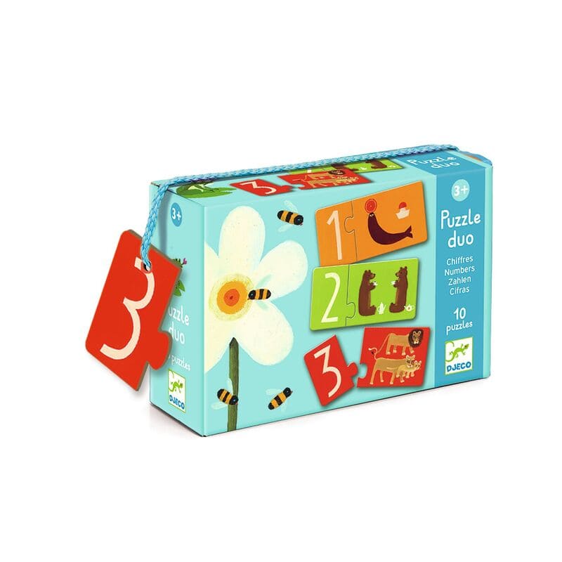 Dejco Duo Numbers Puzzle 20pc