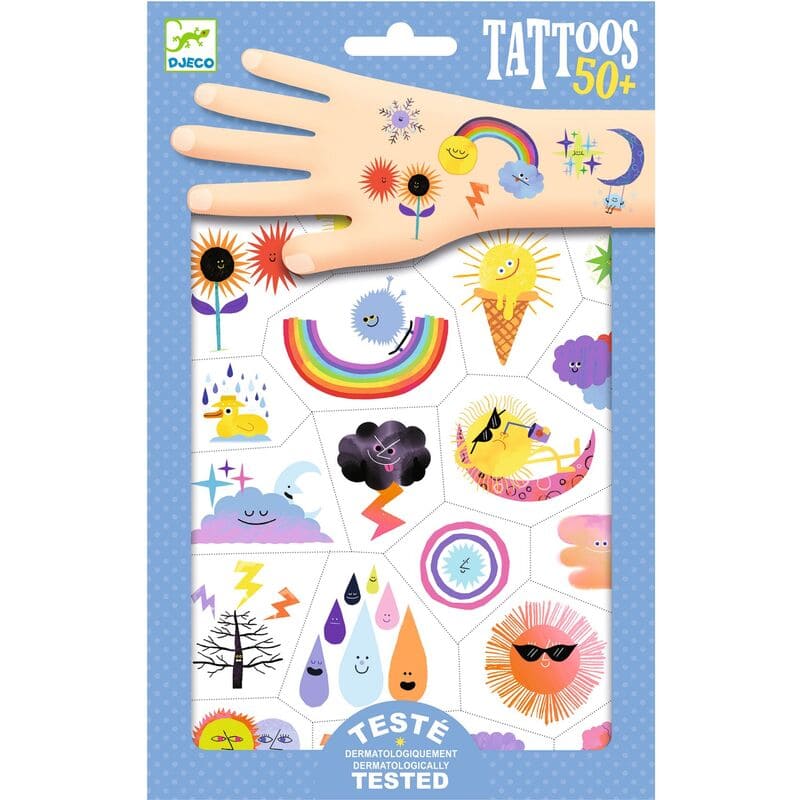 Dejco Weather Emojis Tattoos