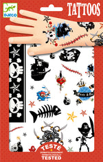 Load image into Gallery viewer, Djeco Kids Tattoo Pirates
