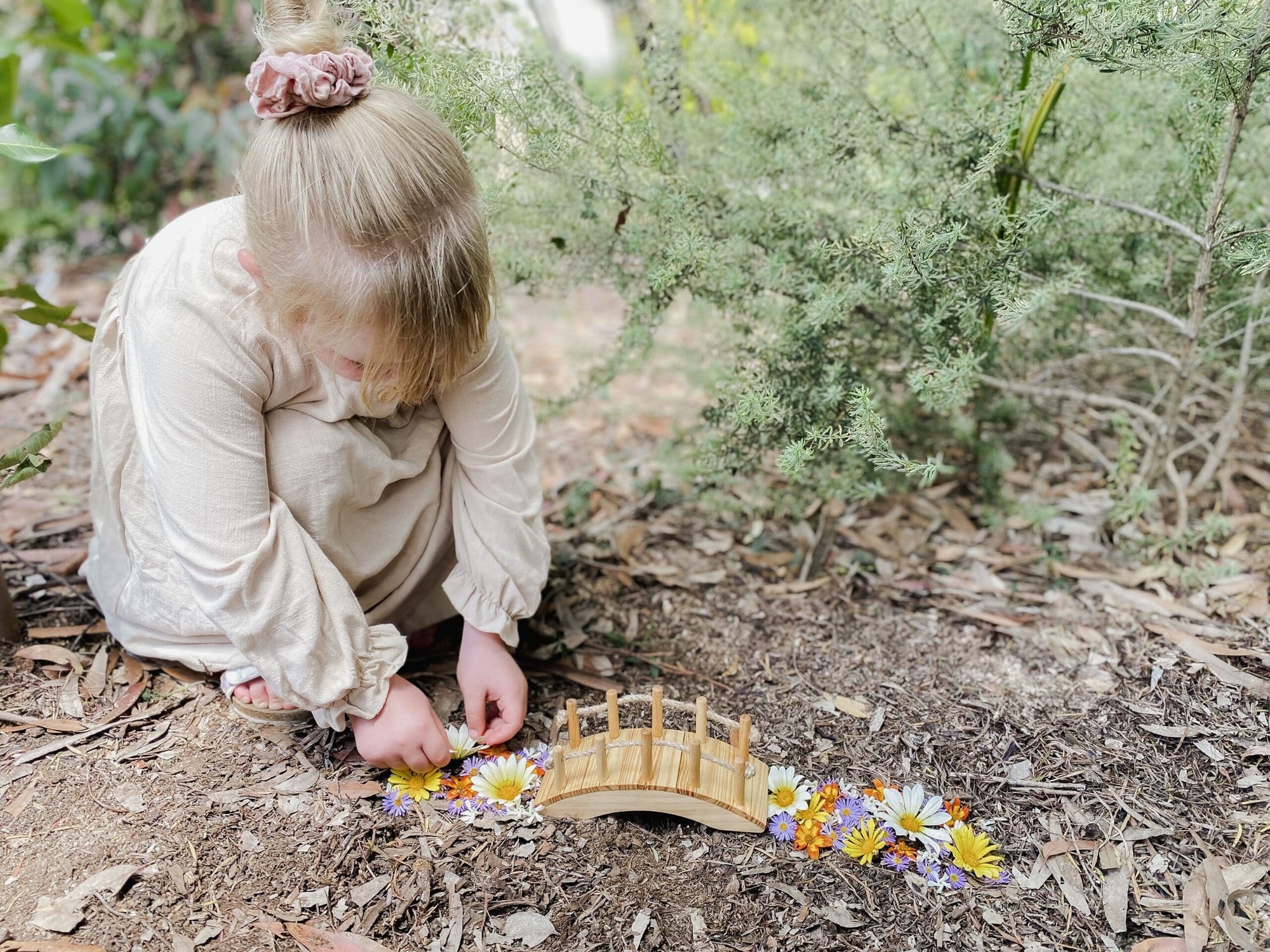 Explore Nook Small World Wooden Bridge