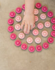 Grapat Mandala Pink Flowers Australia