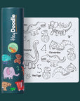 HEYDOODLE Mini Mats Dino Roar