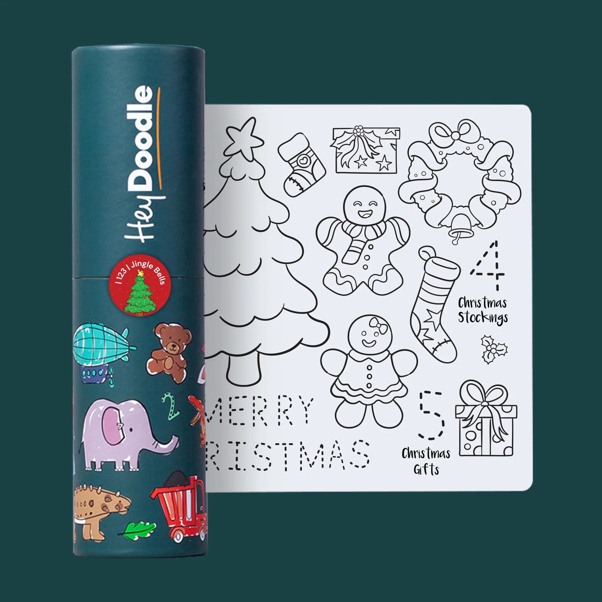 HEYDOODLE MINI MAT Jingle Bells