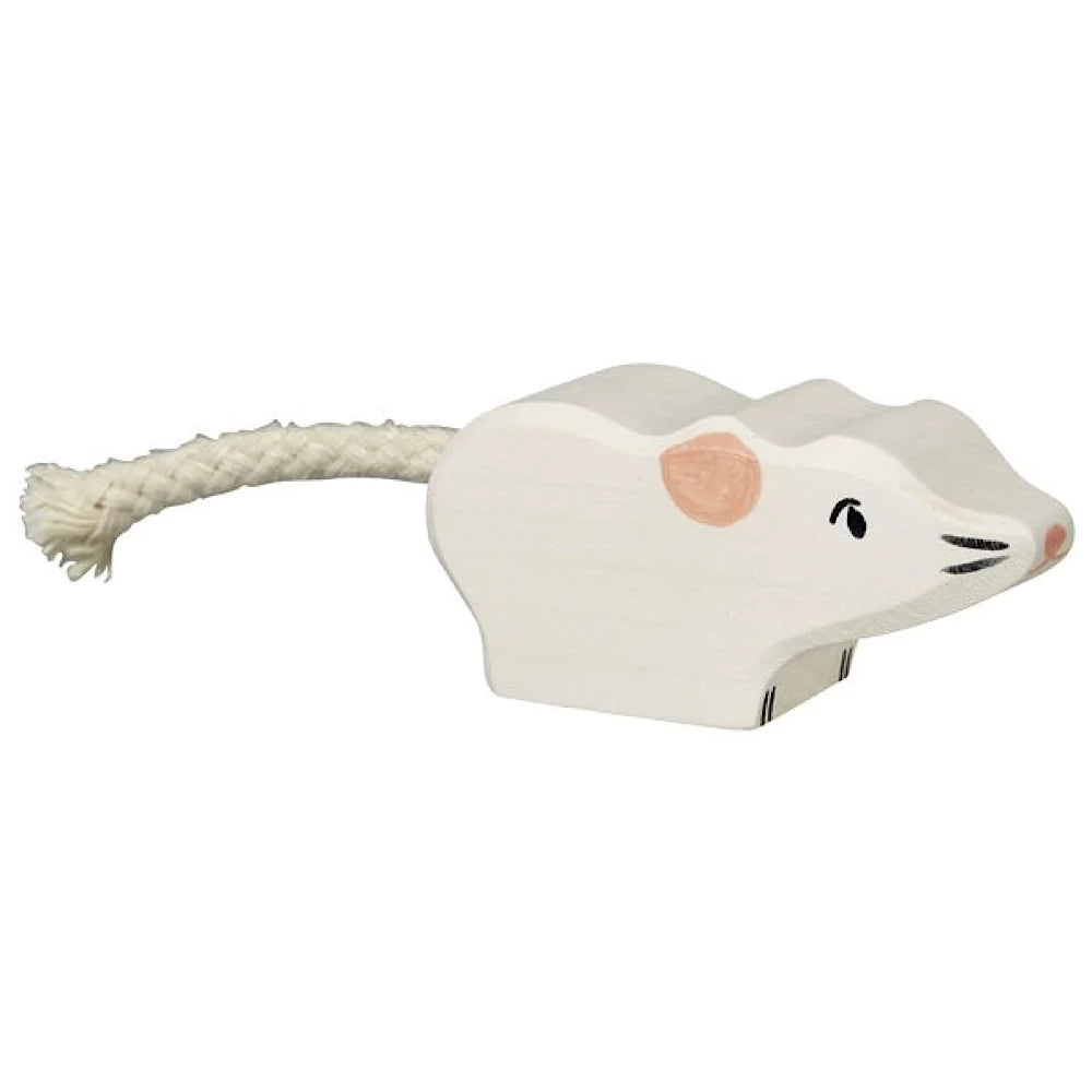 Holztiger Mouse White