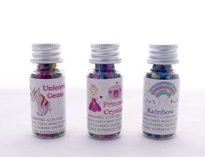 Huckleberry Water Marbles - Unicorn and Princess Crystals