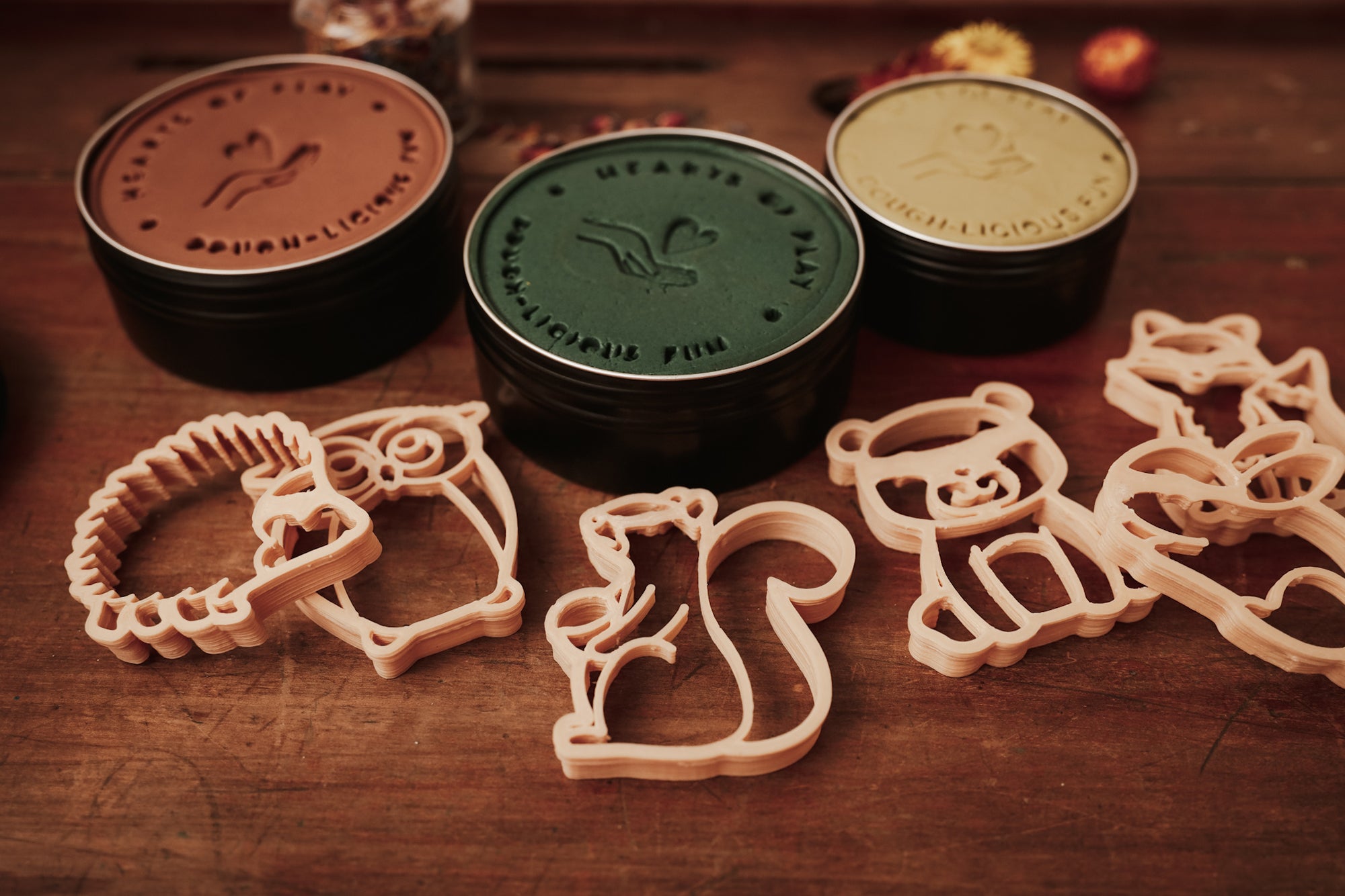 Mini Woodland Animals Eco Cutter Set