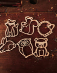 Mini Woodland Animals Eco Cutter Set