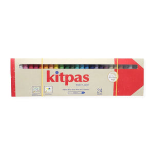 Kitpas Medium Stick Crayons 24 Colours