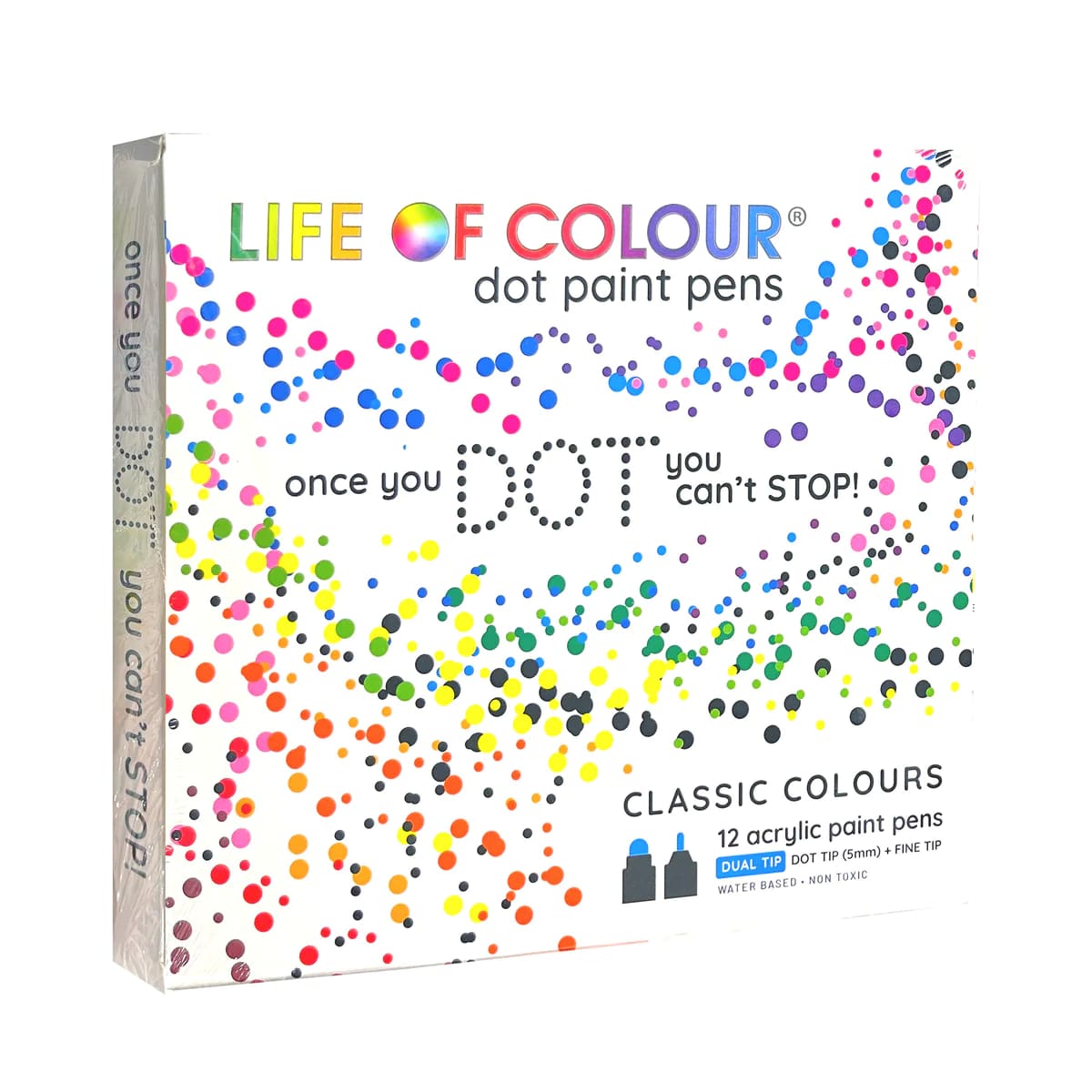 Life of Colour Dot Markers Acrylic Paint Pens