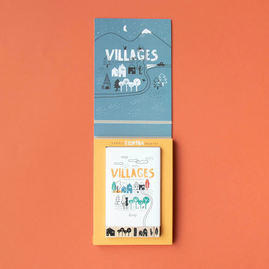 Londji Calming Stamps Villages