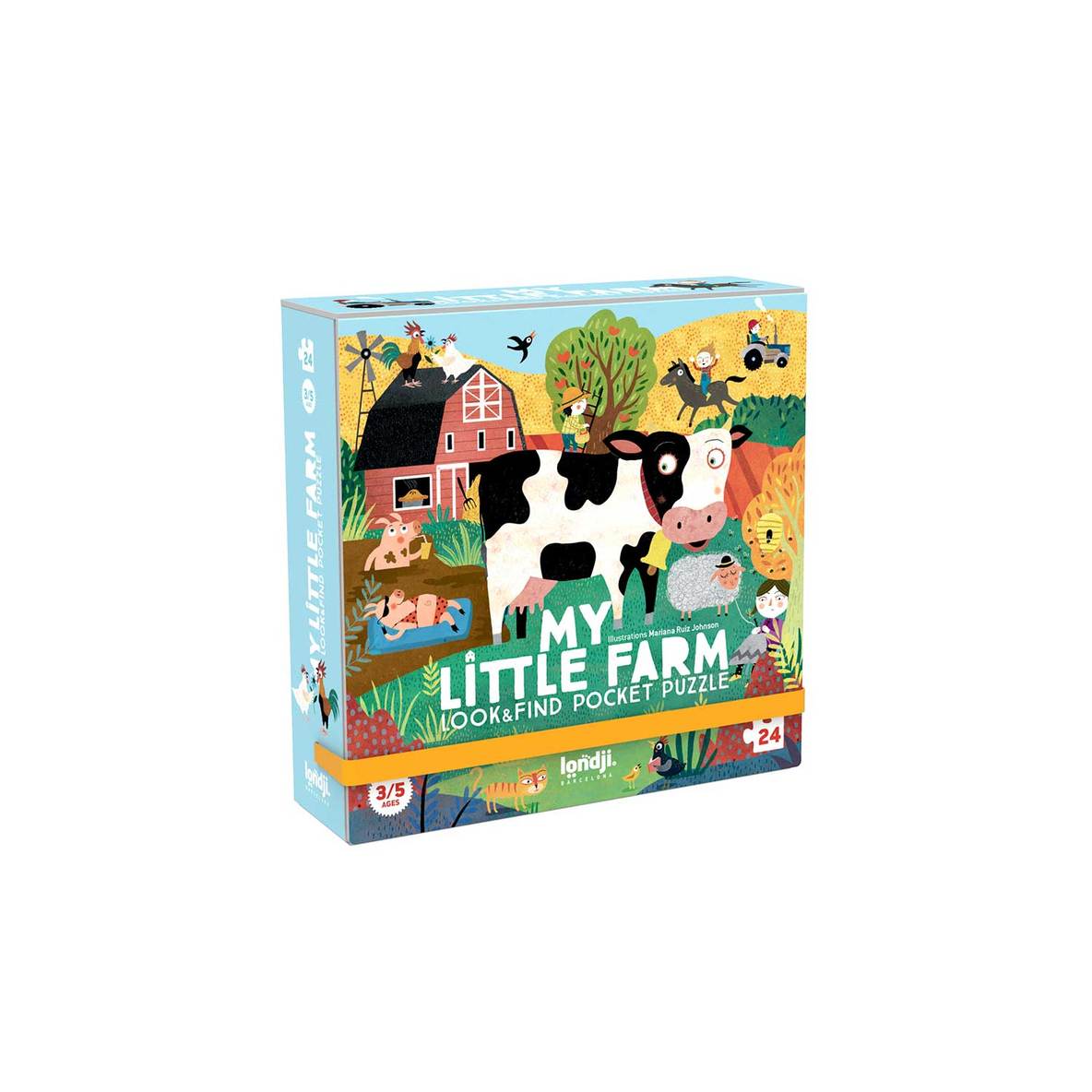Londji Pocket Puzzle My Little Farm