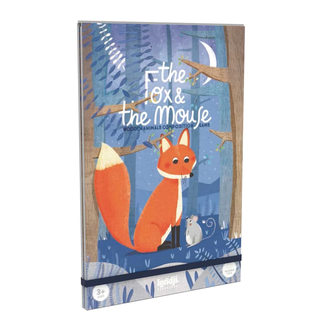 Londji The Fox & The Mouse Wooden Shape Set