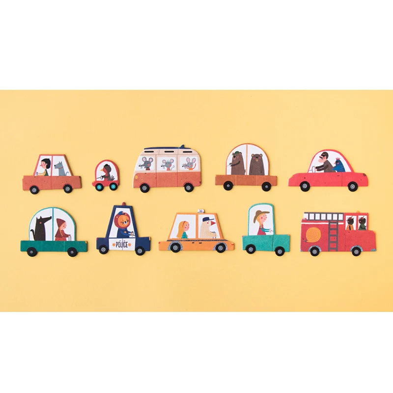 Londji Observation Puzzle - Beep Beep!